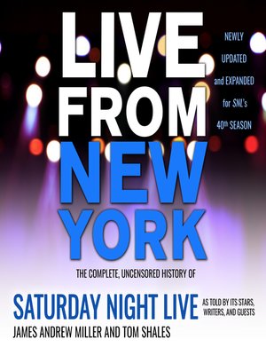 cover image of Live From New York
